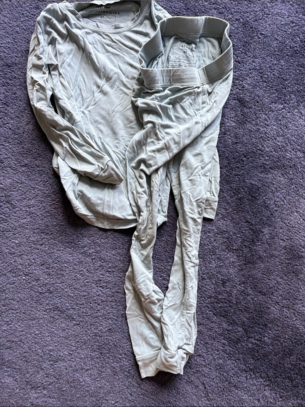 Little sleepies 4t pajamas. Good condition. Worn once or twice.